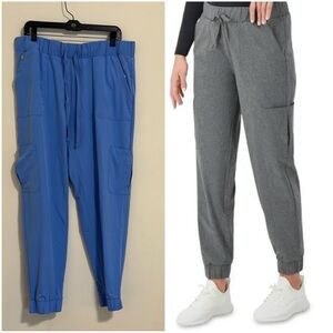 NEW Lululemon athletica plus size Blue Cargo Jogger 4 pockets Pants size 2XL